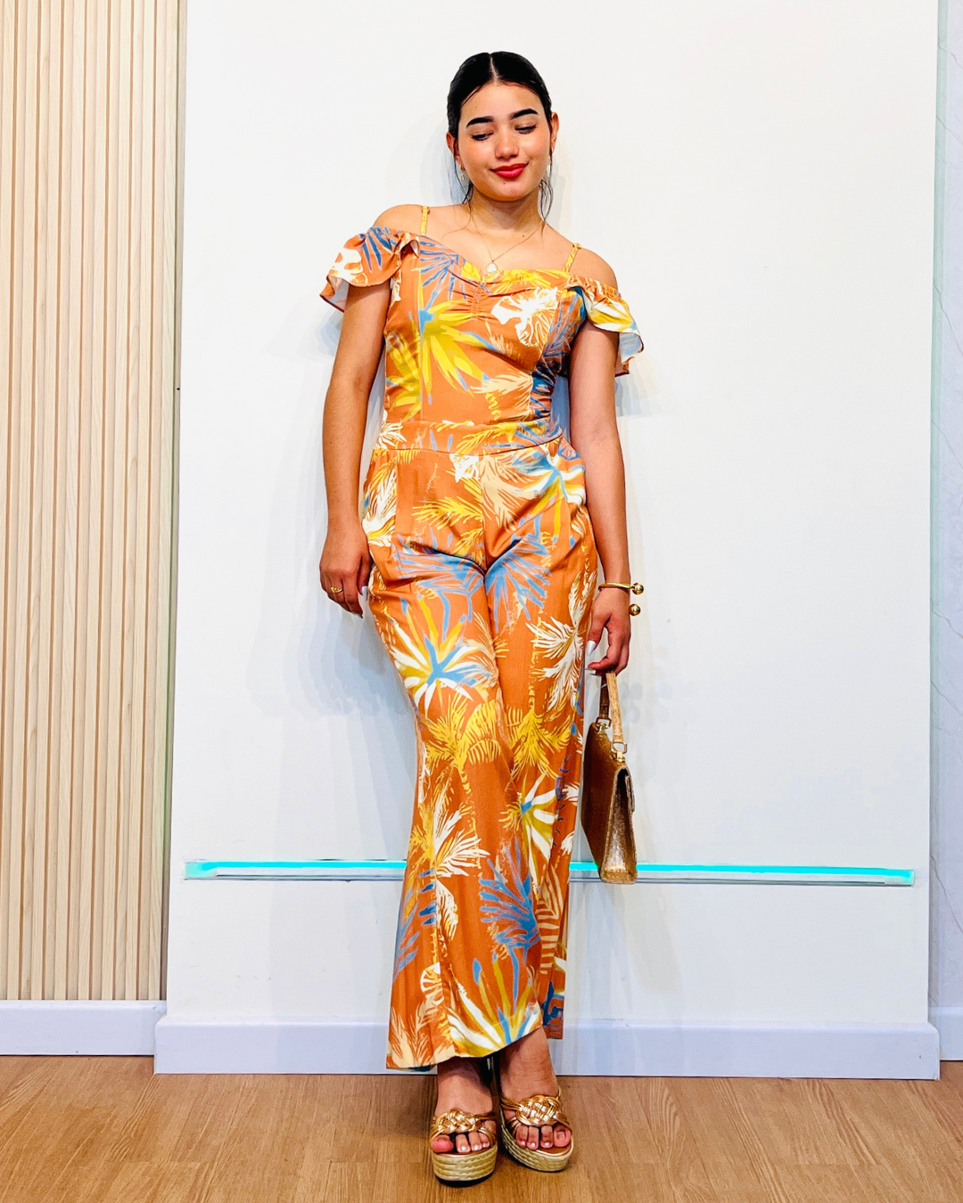 Enterizo Florencia Naranja X Mayor