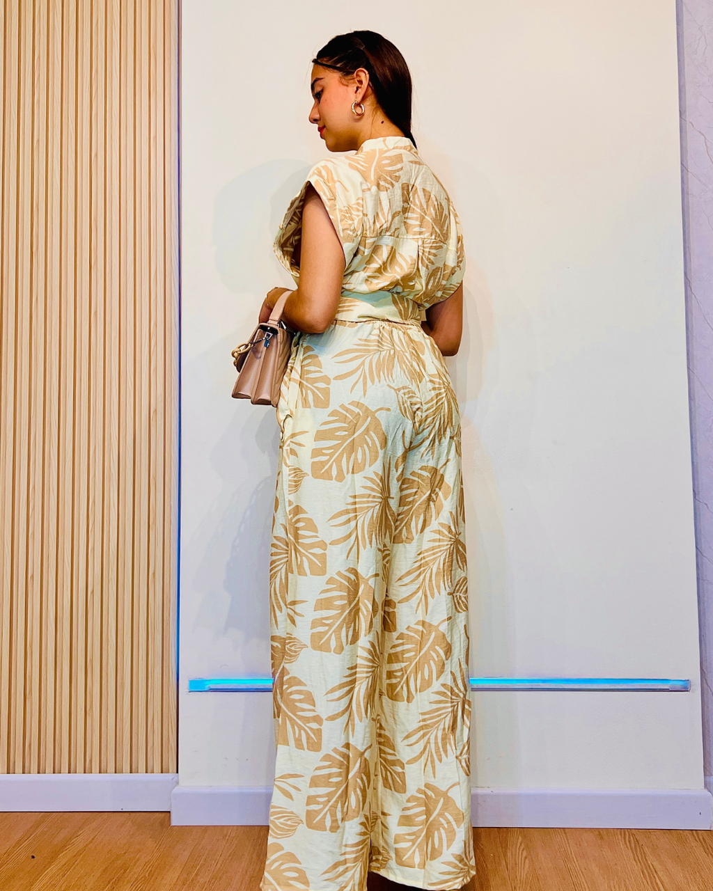 Enterizo Janeth Beige