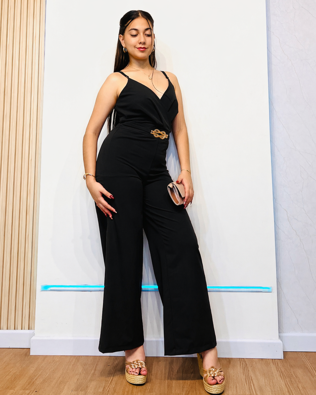 Enterizo Luzy Negro