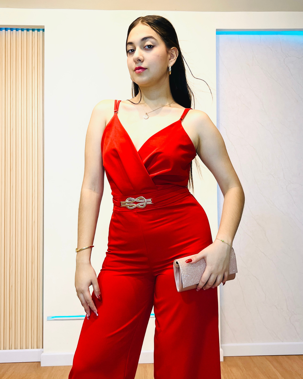 Enterizo Luzy Rojo