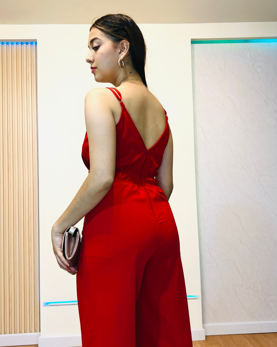Enterizo Luzy Rojo