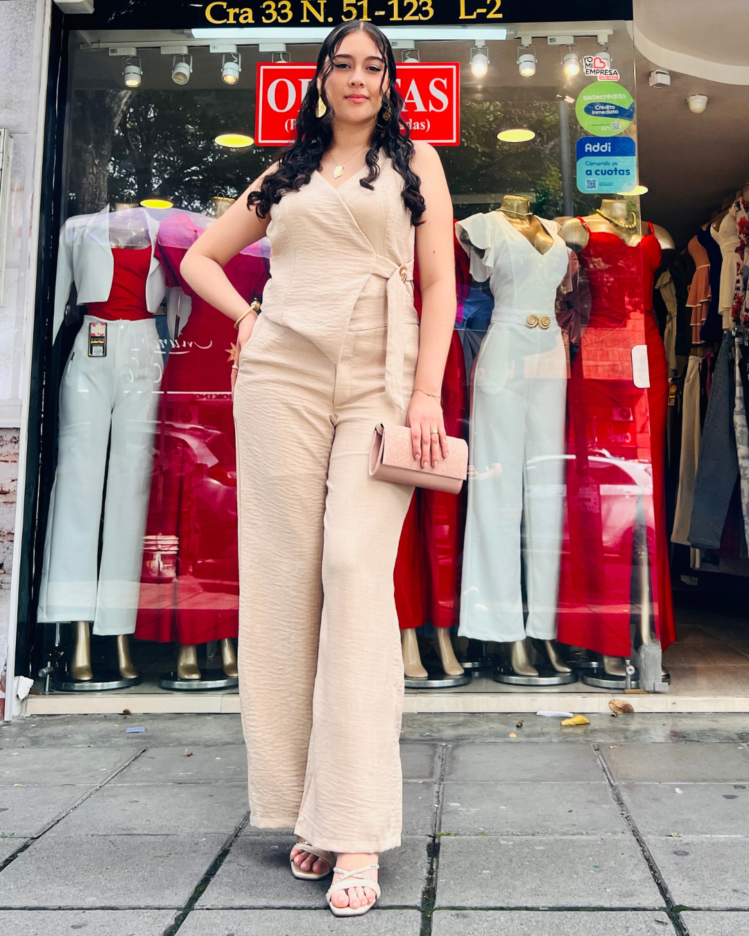 Enterizo Olga Camel