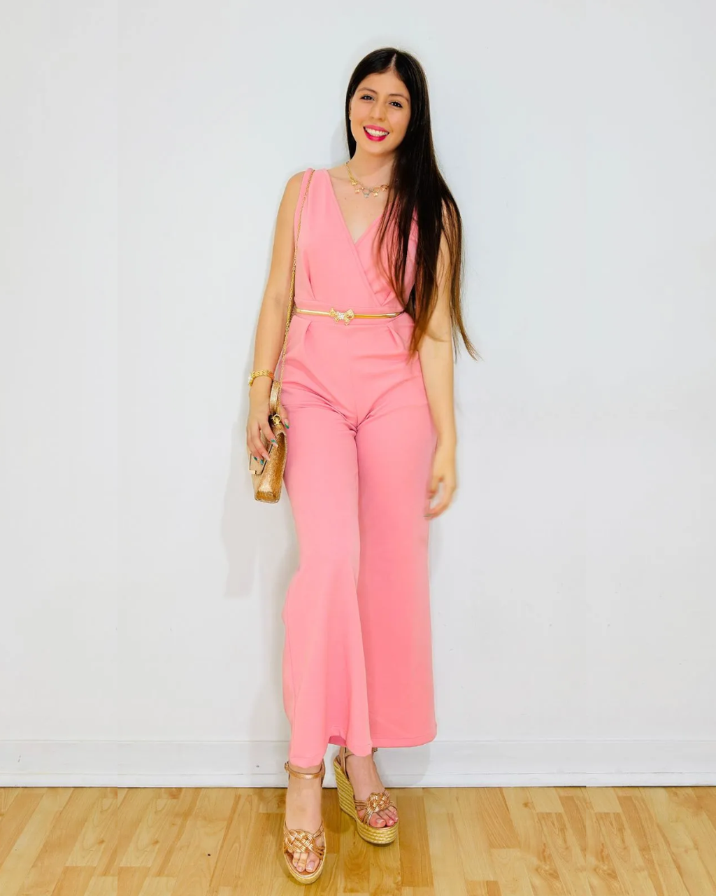 Enterizo Regina Rosado