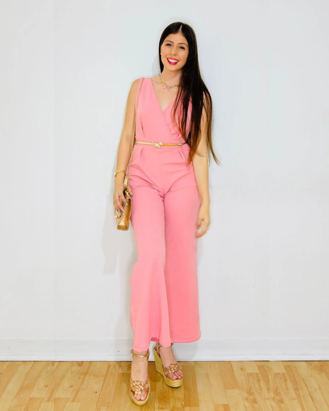 Enterizo Regina Rosado