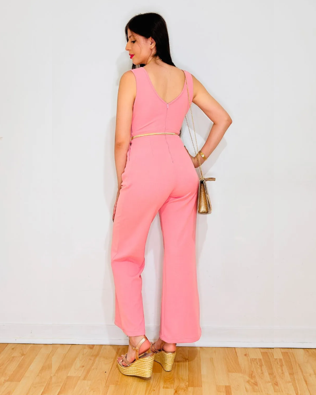 Enterizo Regina Rosado