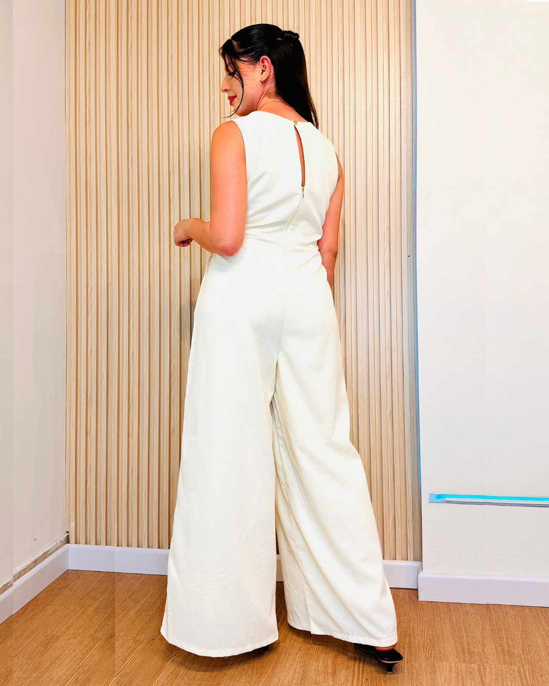 Enterizo Scarlet Crema