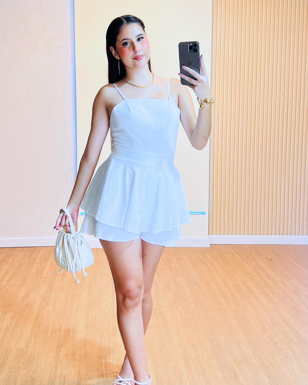 Enterizo Short Aida Blanco