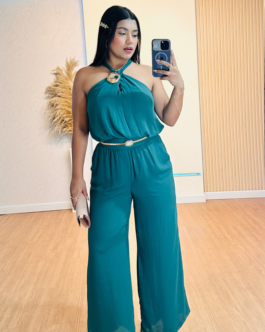 Enterizo Yesica Verde