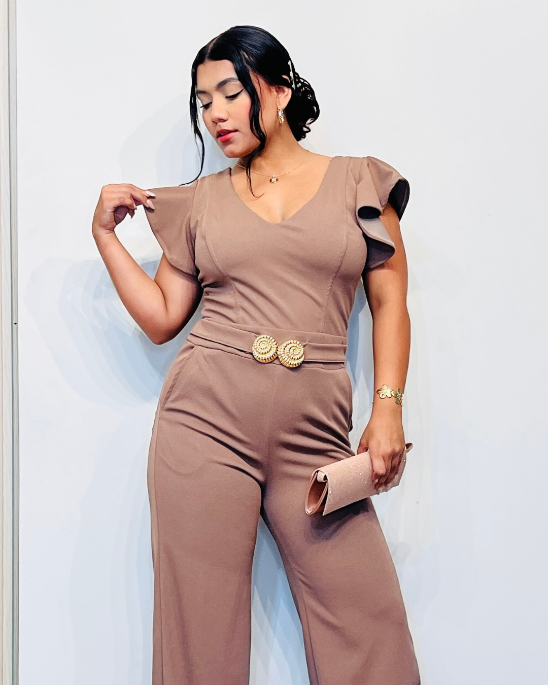 Enterizo Yuliana Café