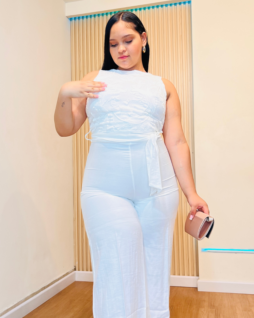 Enterizo Yuly Blanco
