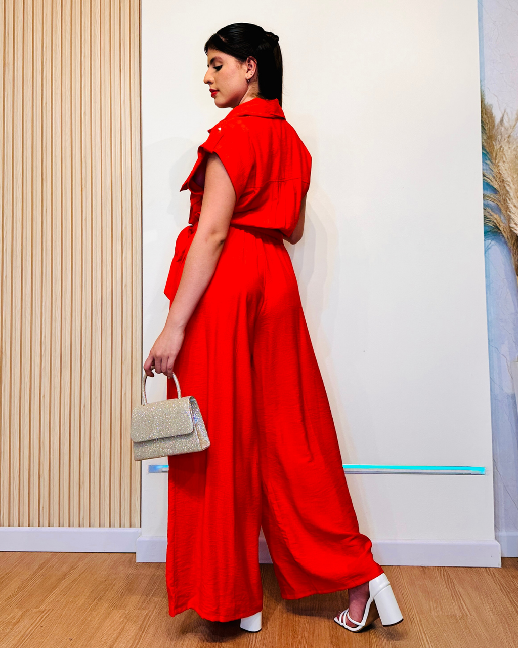 Enterizo Maren Rojo X Mayor