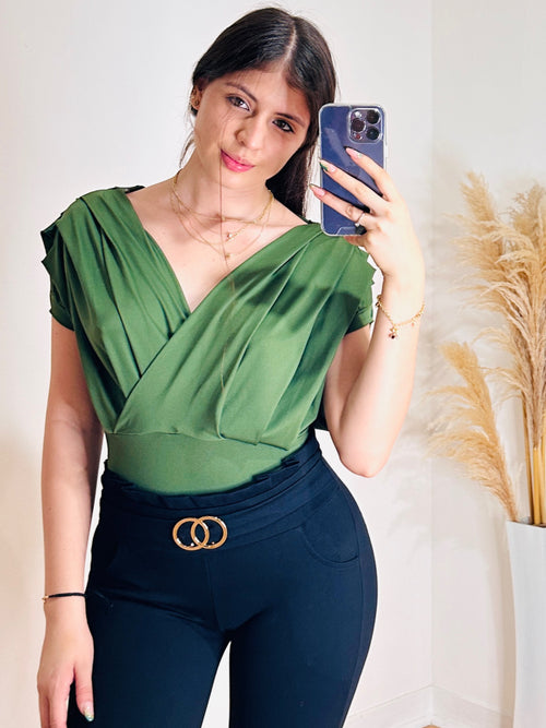Blusa Kairos Verde X MAYOR