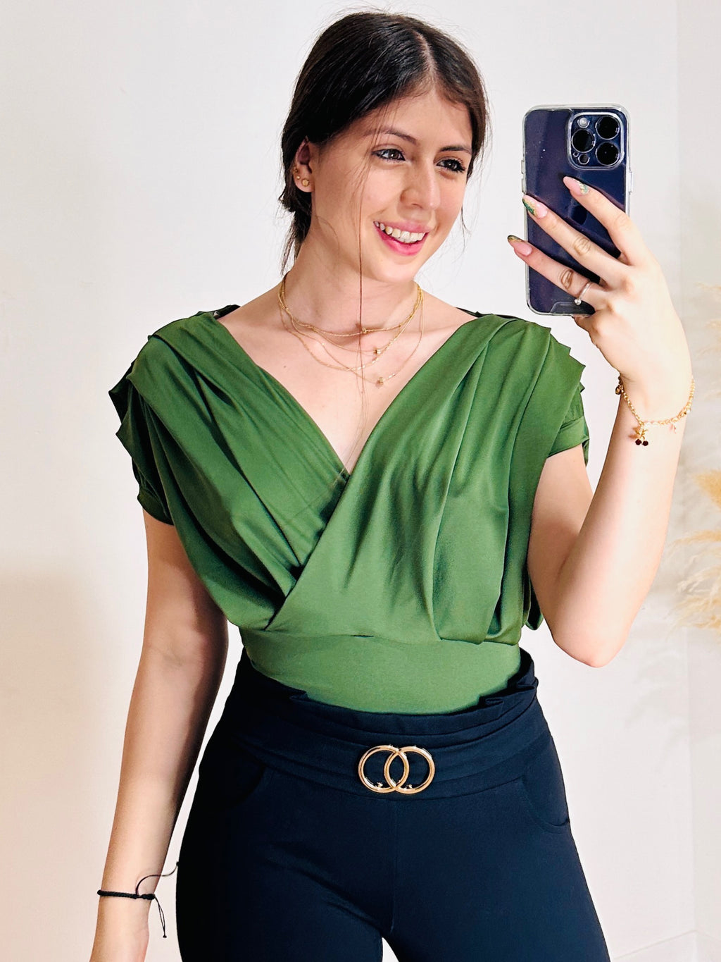 Blusa Kairos Verde X MAYOR