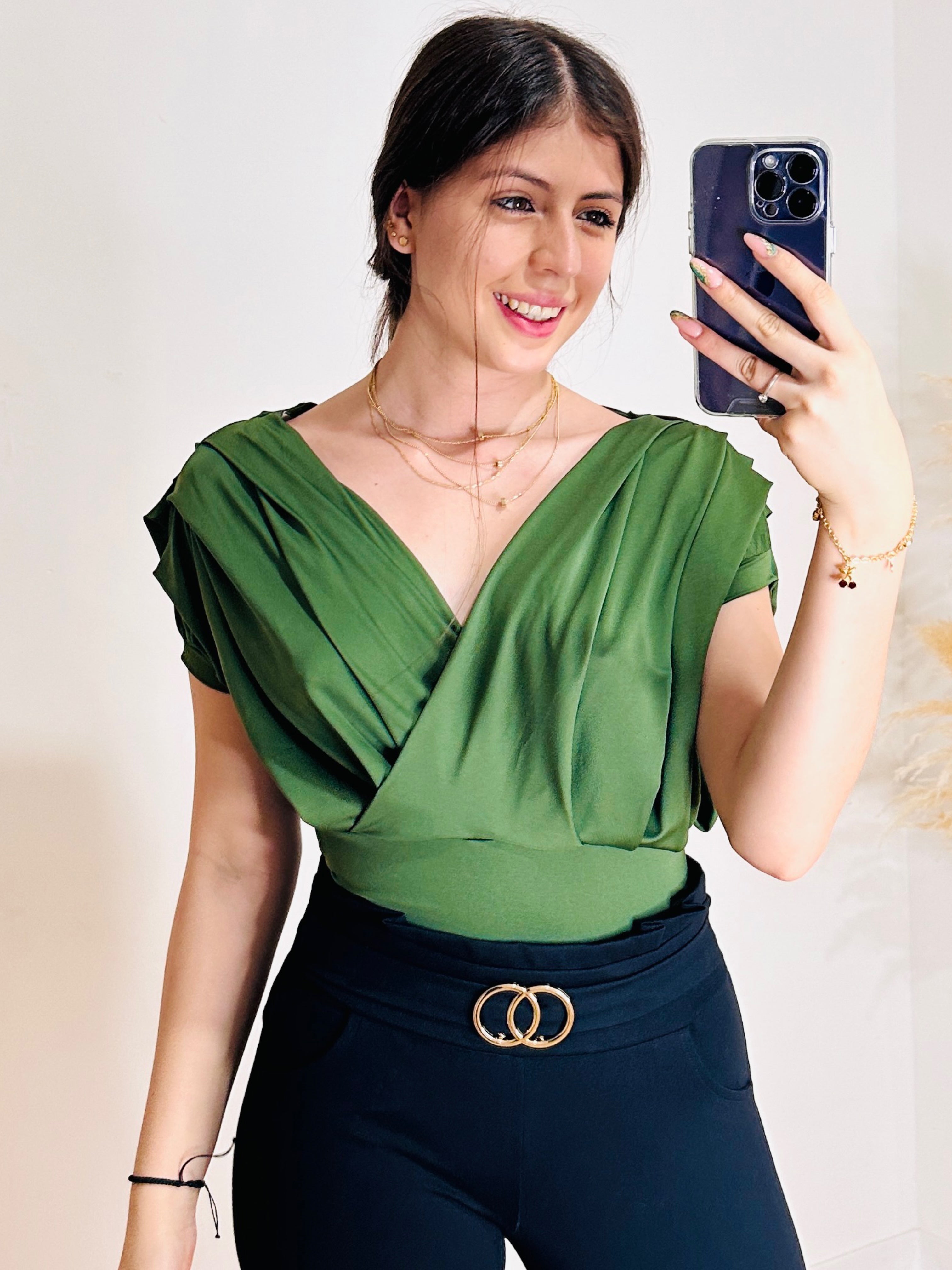 Blusa Kairos Verde X MAYOR