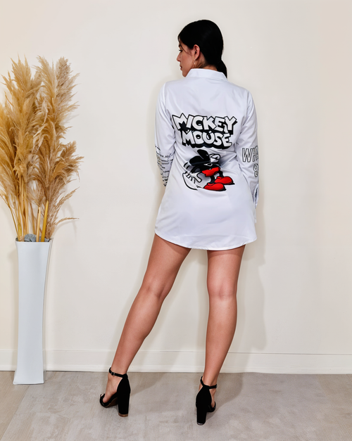 Vestido Luciana Micky rojo 2