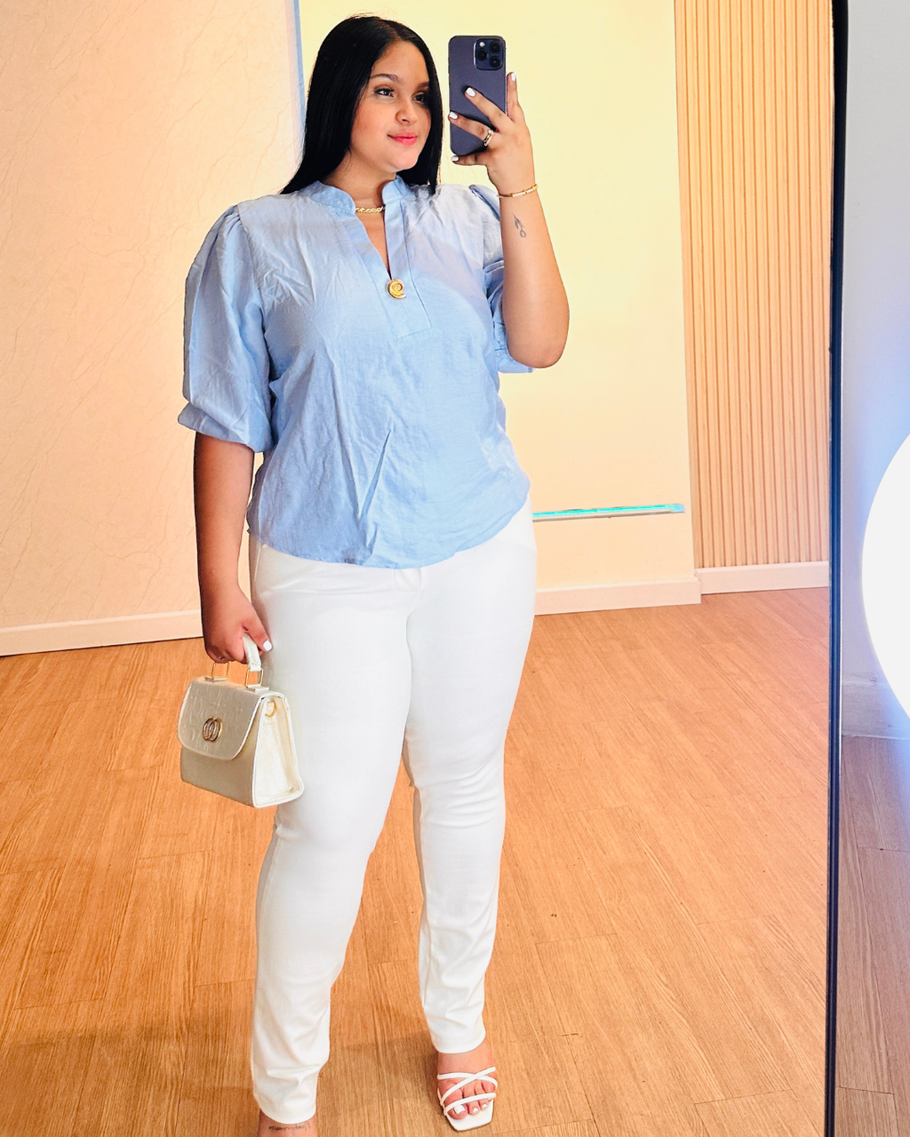 Blusa Carmen Celeste
