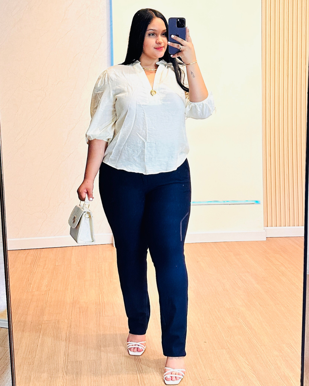 Blusa Carmen Crema