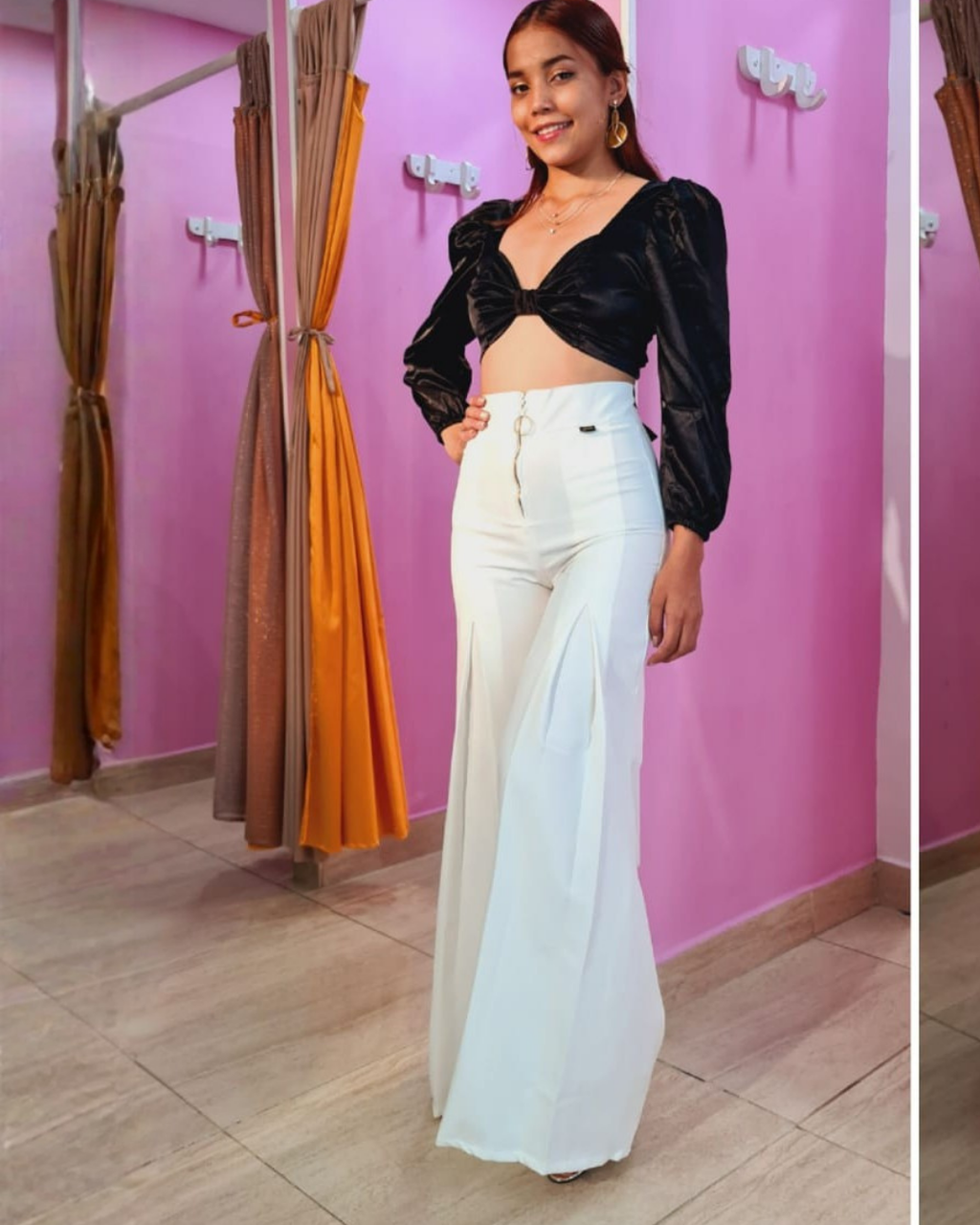 Pantalón Aitana Blanco X MAYOR