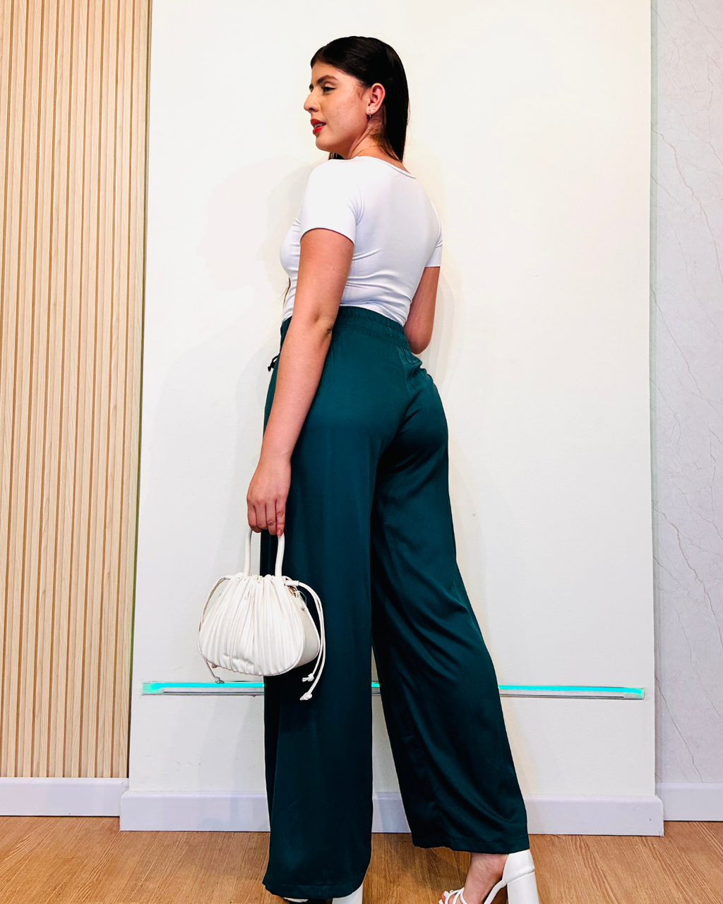 Pantalón Alva Verde Oscuro