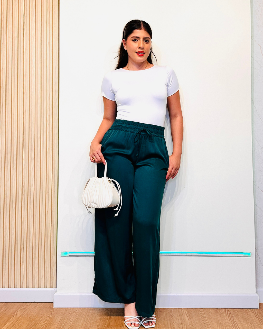Pantalón Alva Verde Oscuro