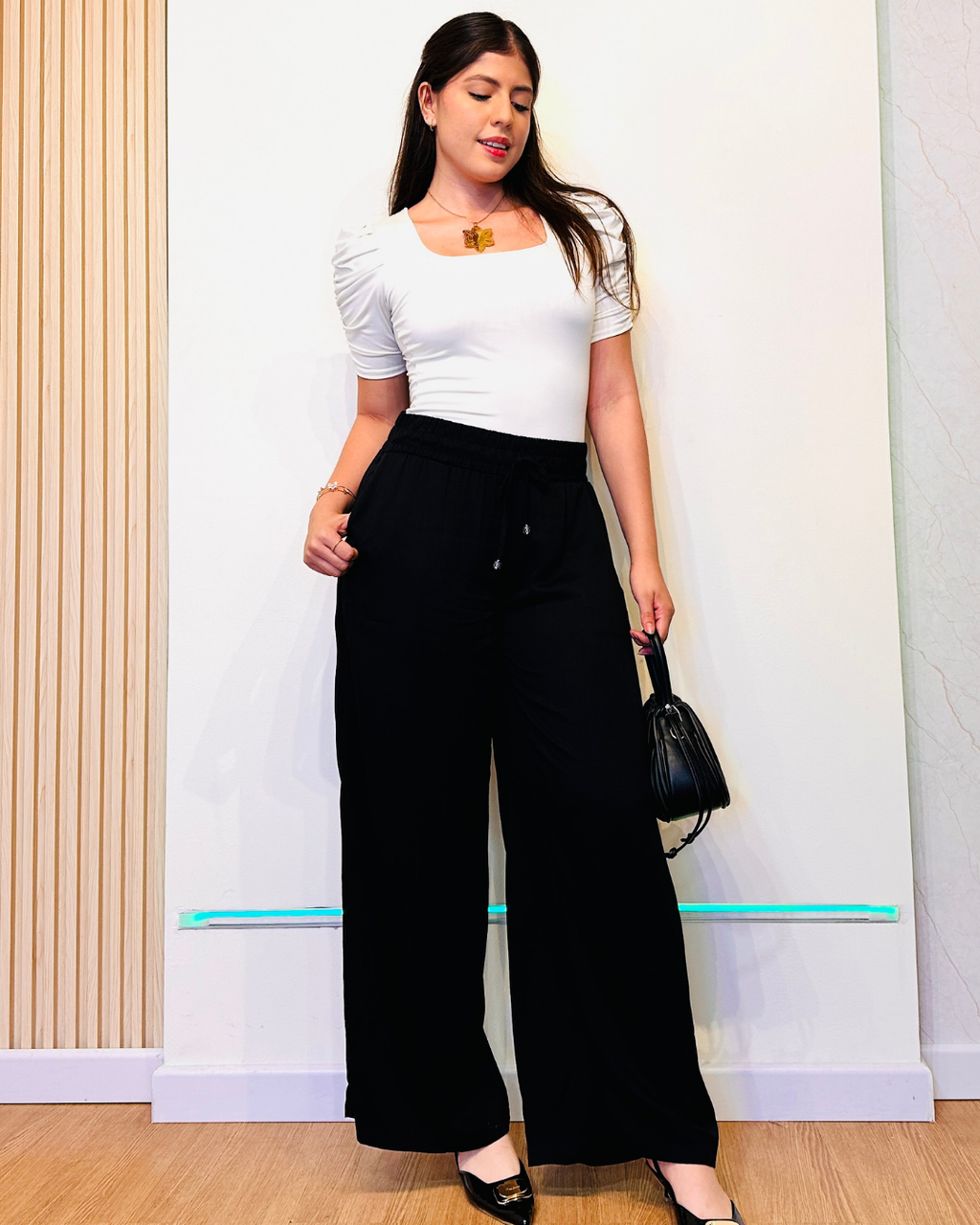 Pantalón Alva Negro