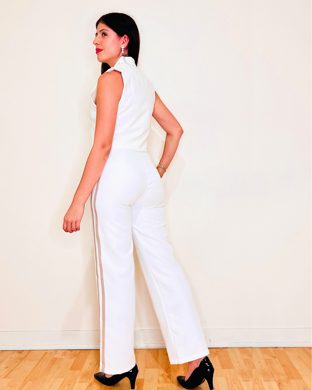 Pantalón Amara Marfil