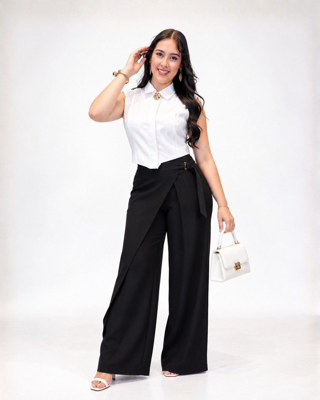 Pantalón Celine Negro