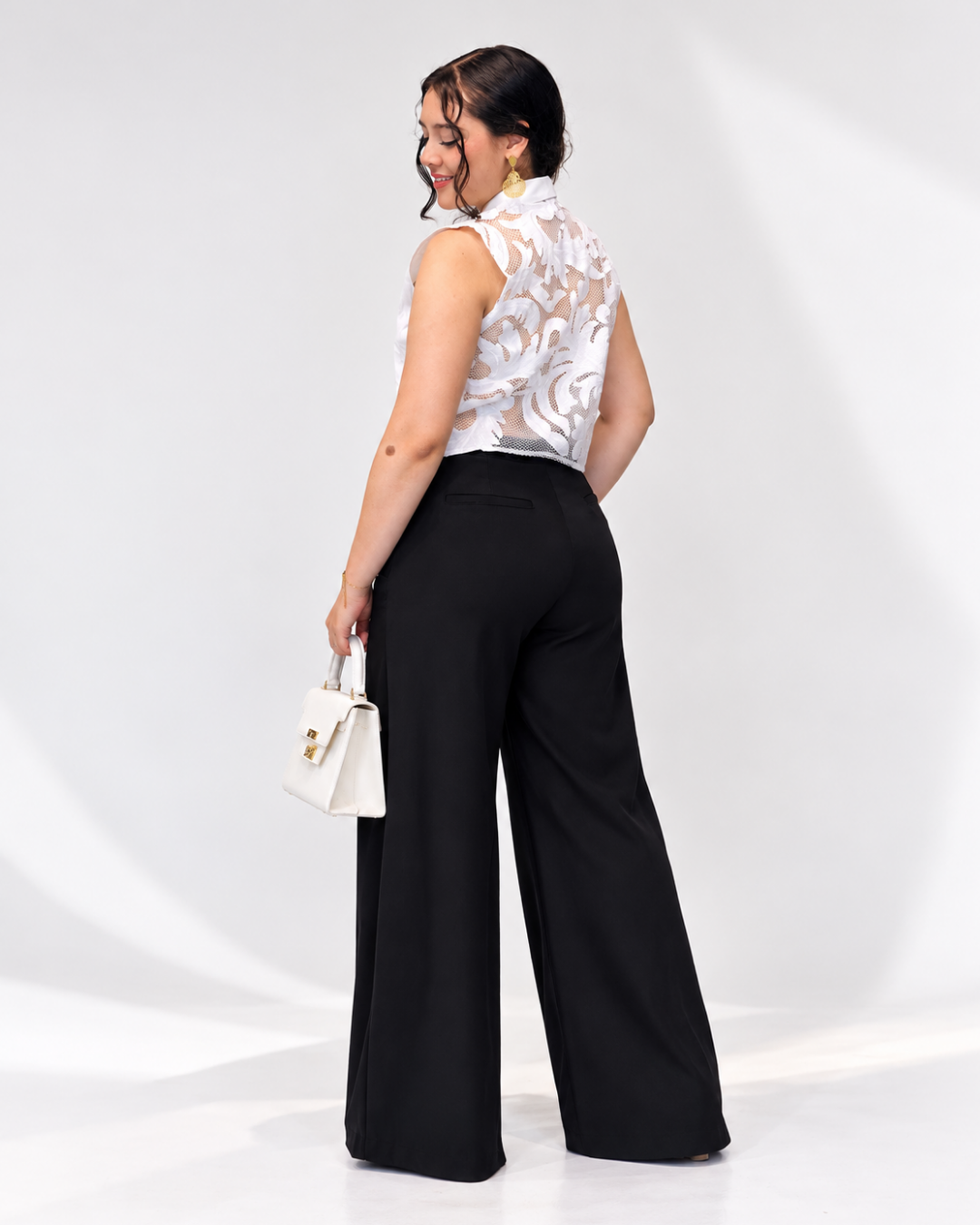 Pantalón Celine Negro