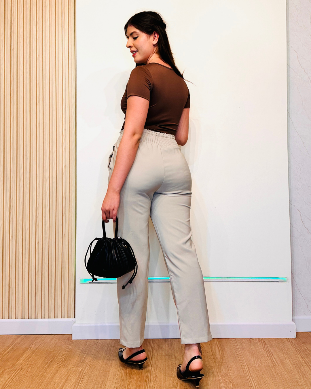 Pantalón Lina Beige
