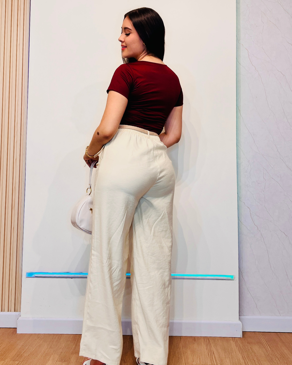 Pantalón Luisa Beige