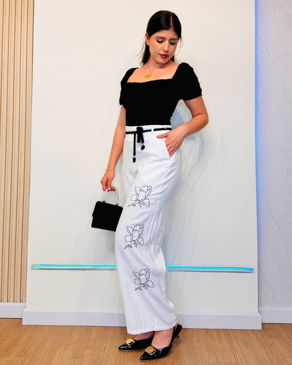 Pantalón Martina Blanco