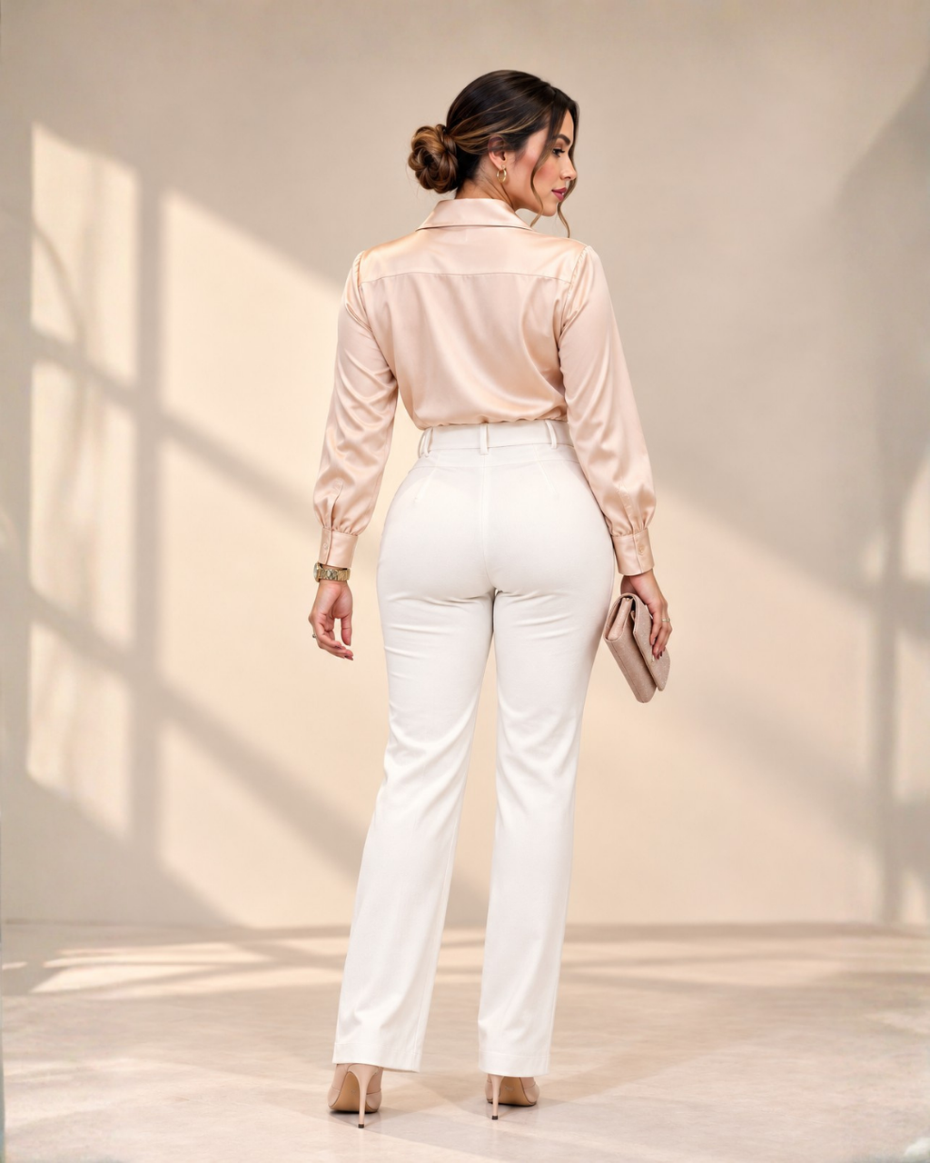 Pantalón Mila Marfil