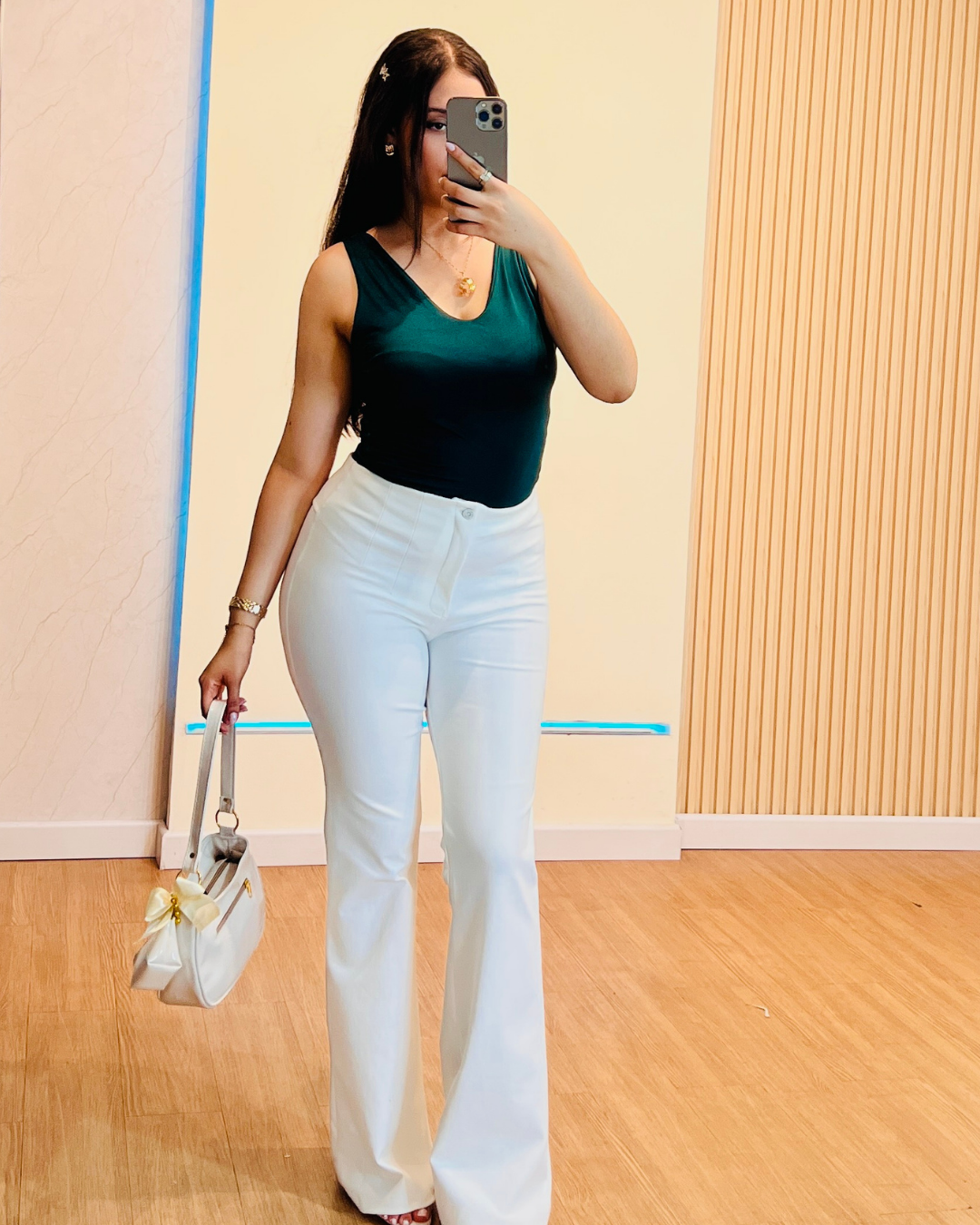 Pantalon Taliana Blanco