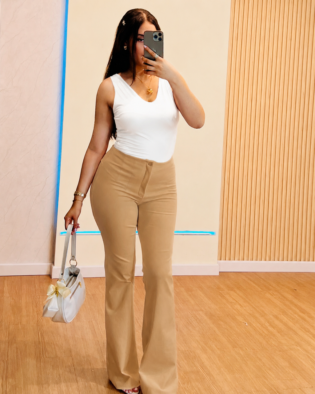 Pantalón Taliana Camel