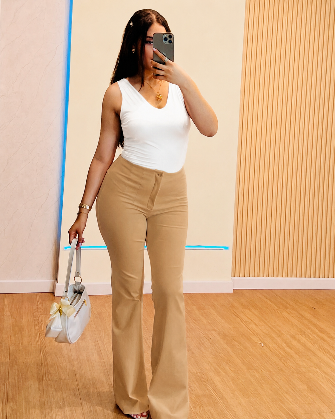 Pantalón Taliana Camel