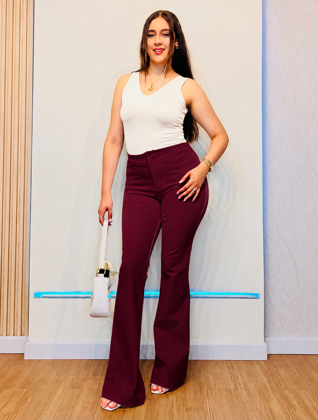 Pantalón Taliana Vinotinto