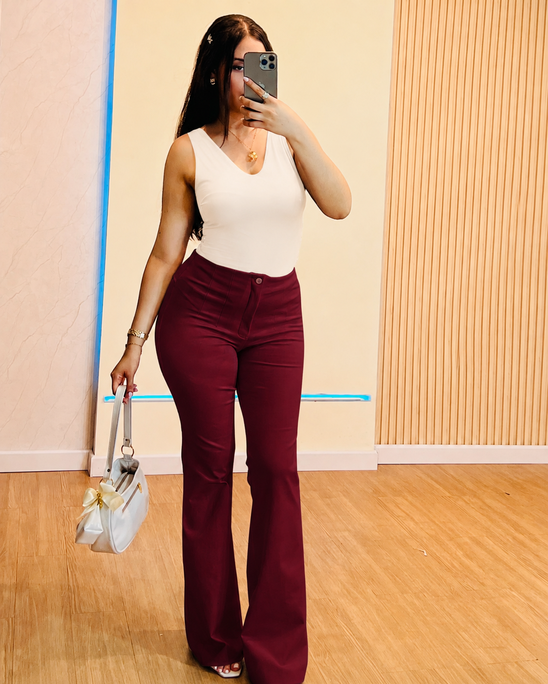 Pantalón Taliana Vinotinto