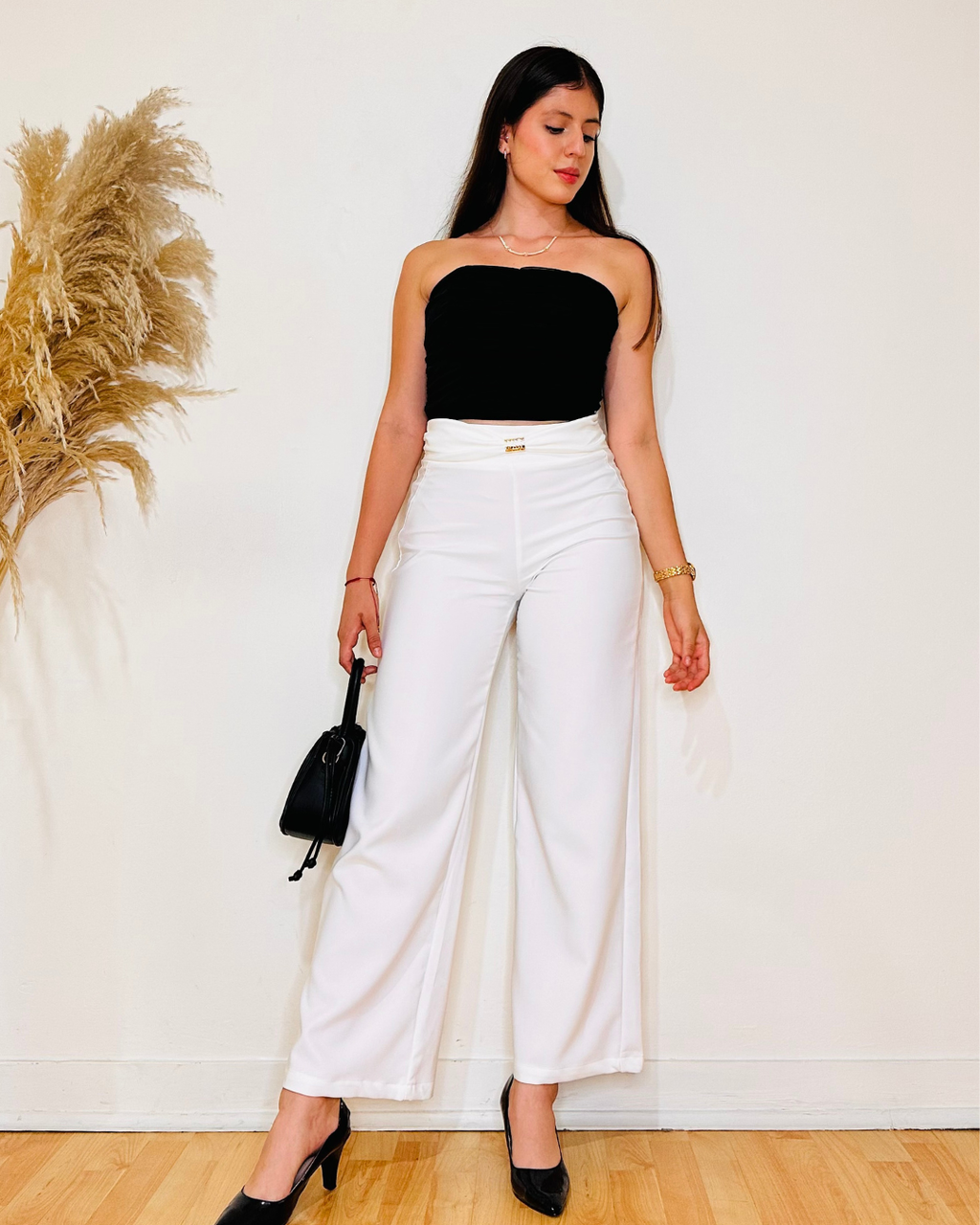 Pantalón Abby Blanco