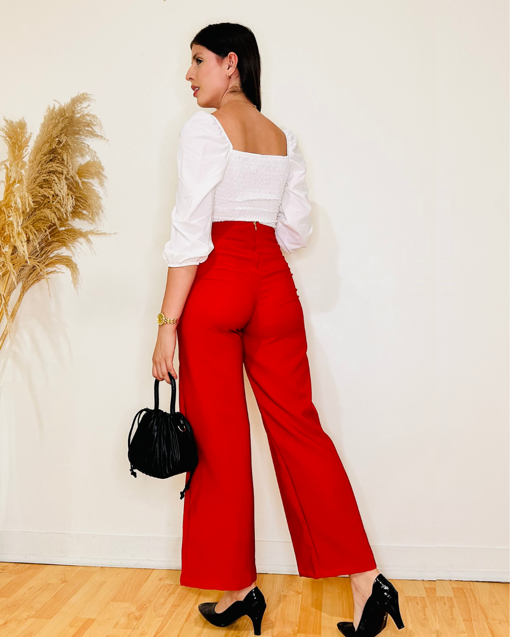 Pantalón Abby Rojo