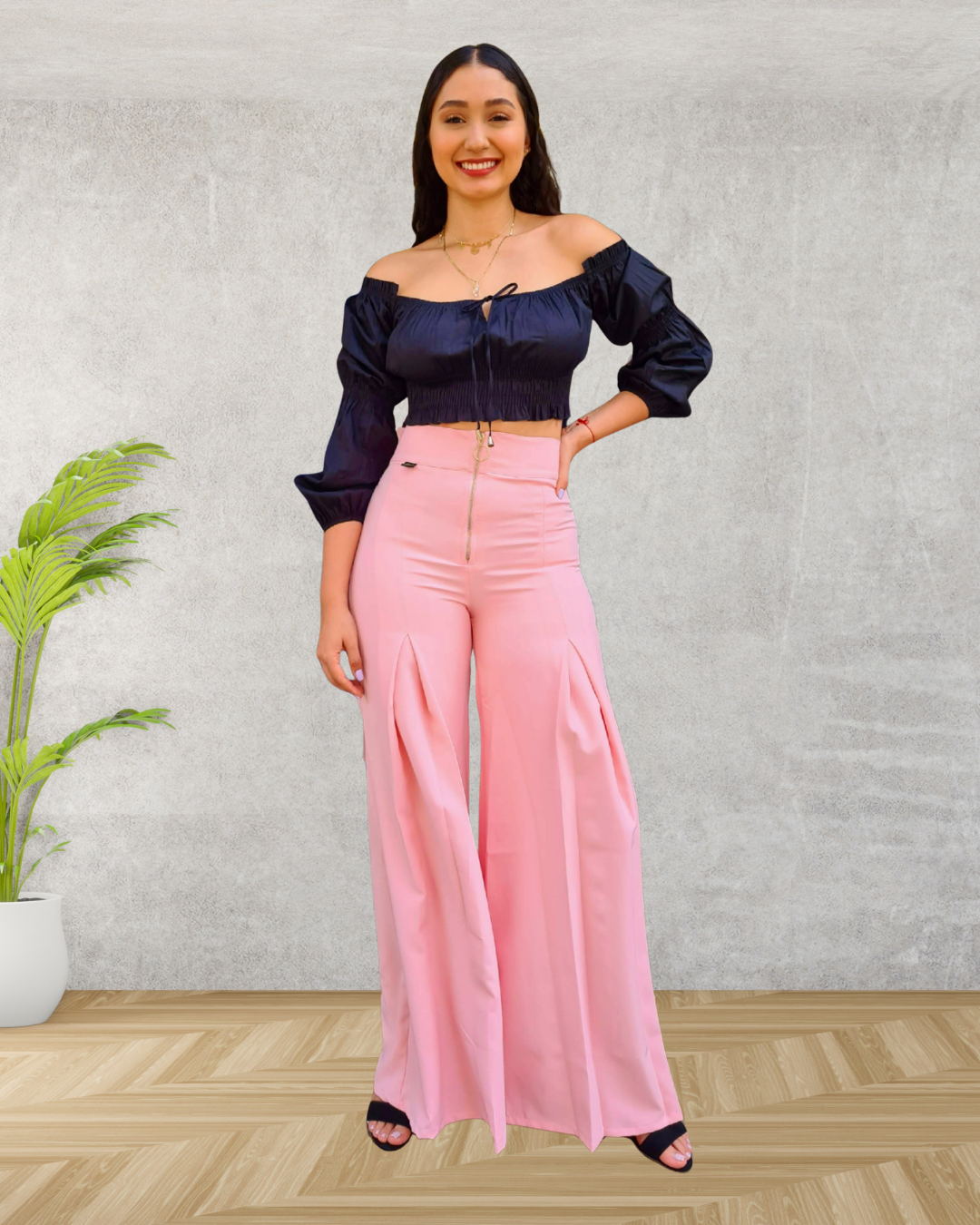 Pantalón Aitana Rosado