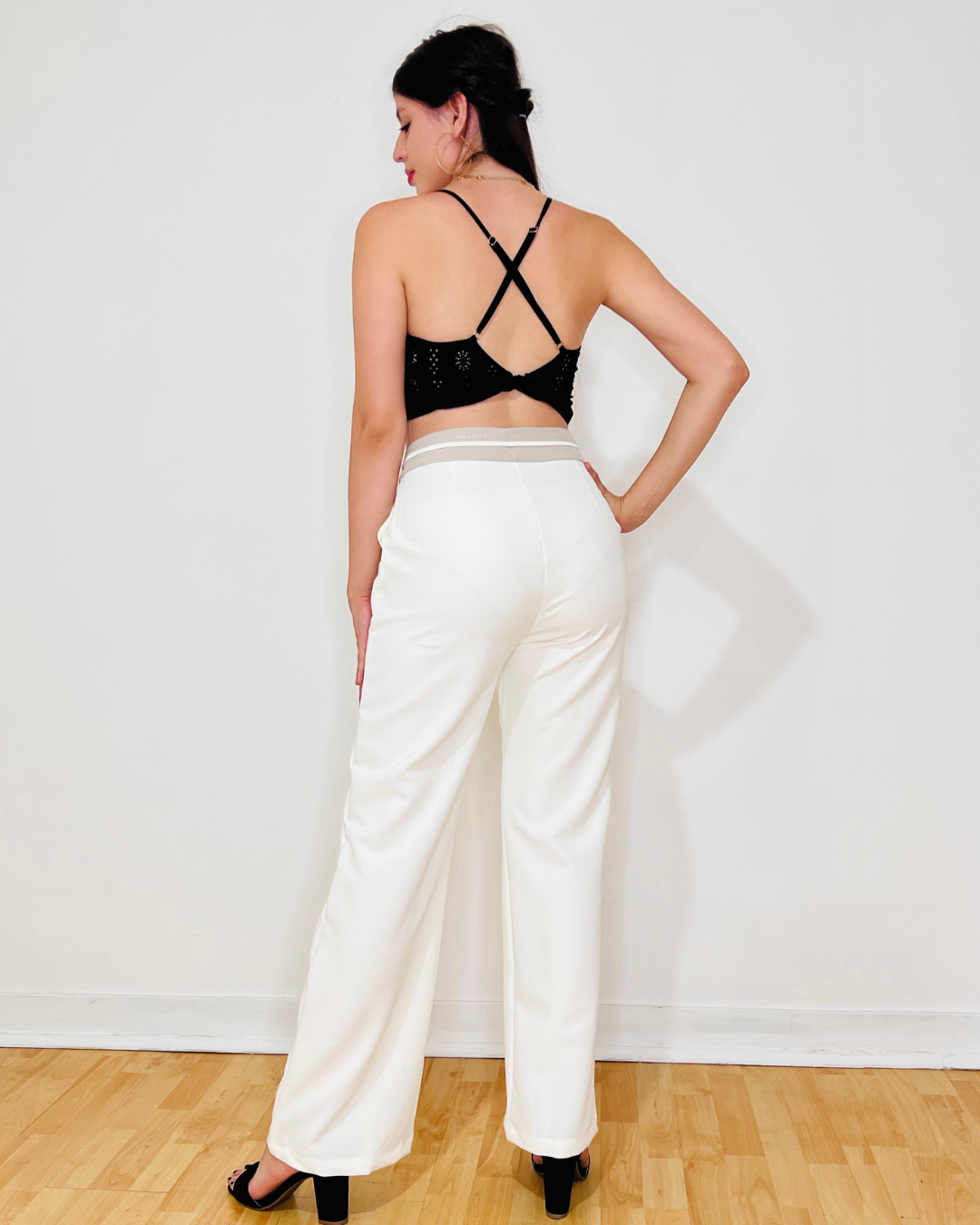 Pantalón Alana Marfil