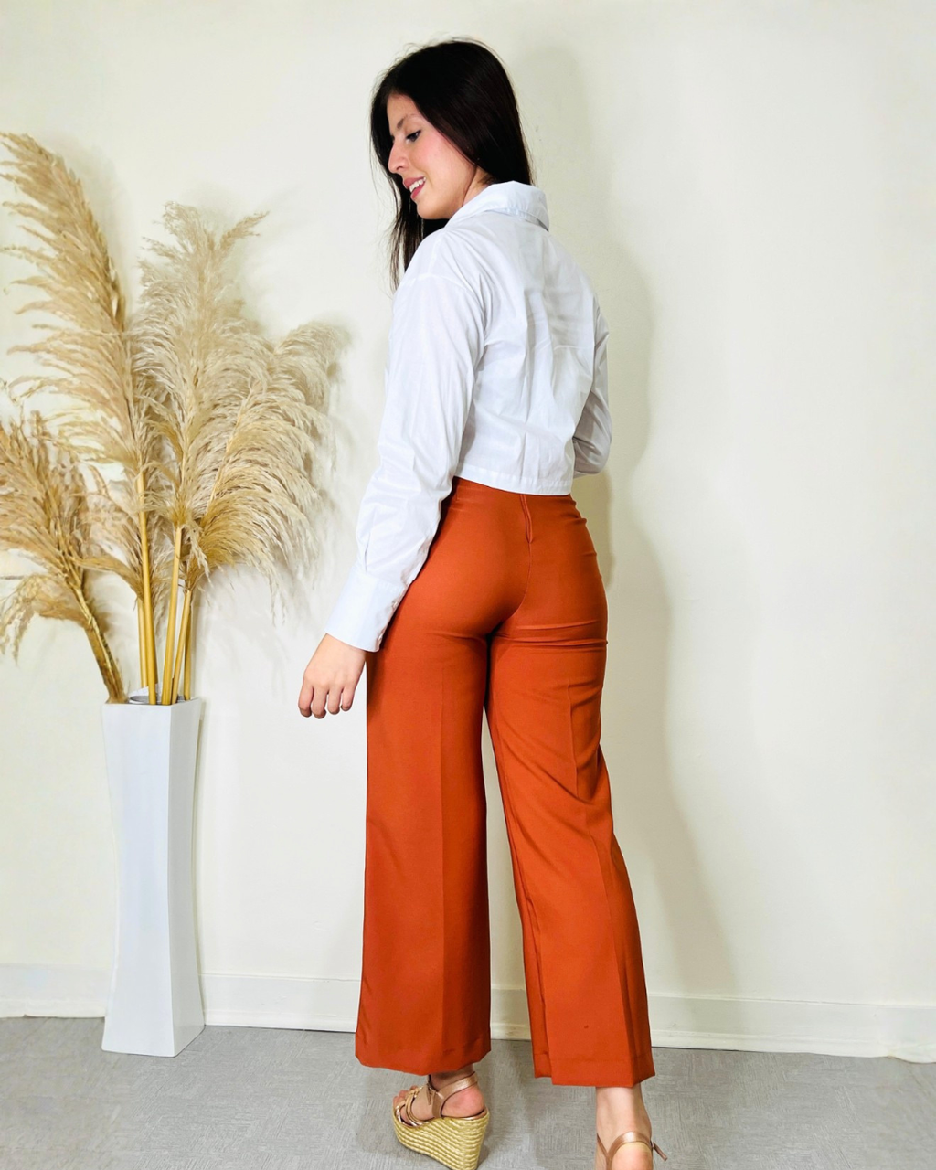 Pantalón Ana Terracota