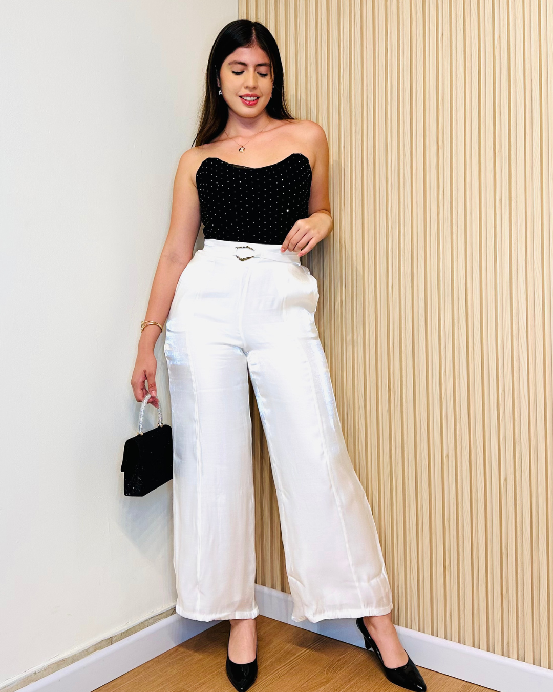 Pantalón Anora Marfil