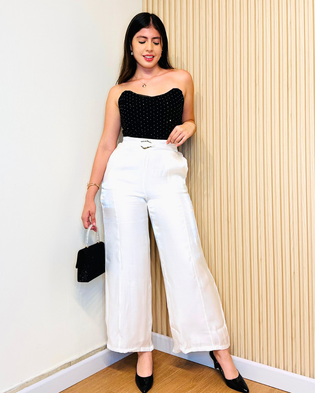 Pantalón Anora Marfil