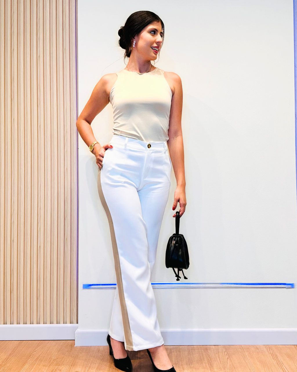 Pantalón Arianna Marfil