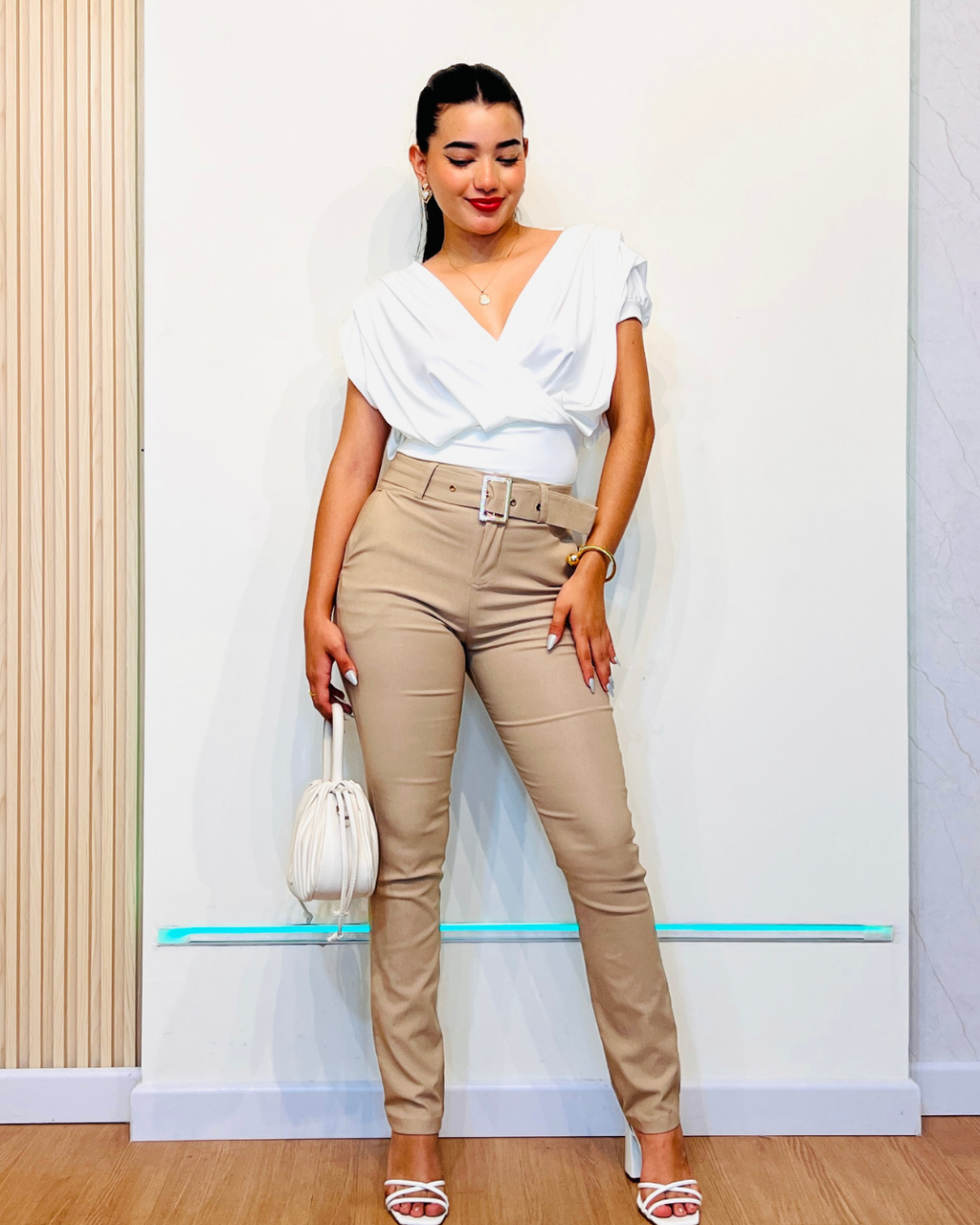 Pantalón Carla Camel