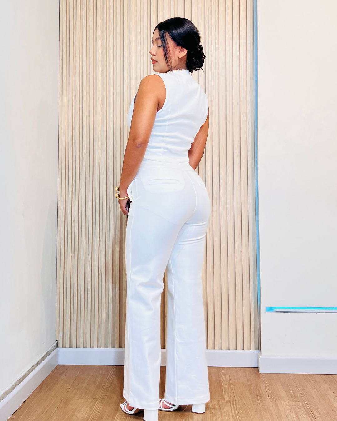 Pantalón Estefania Marfil