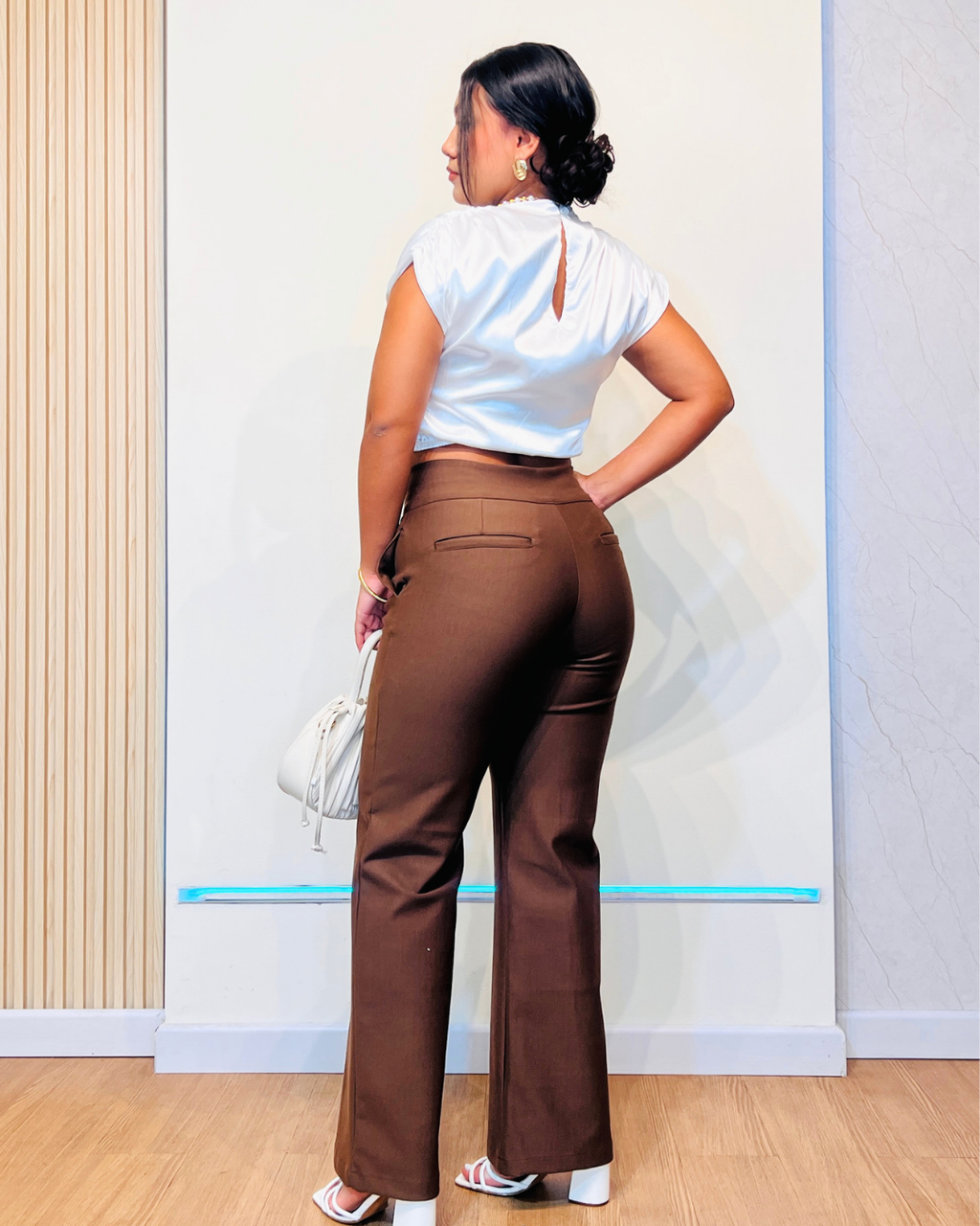 Pantalón Estefania Marrón