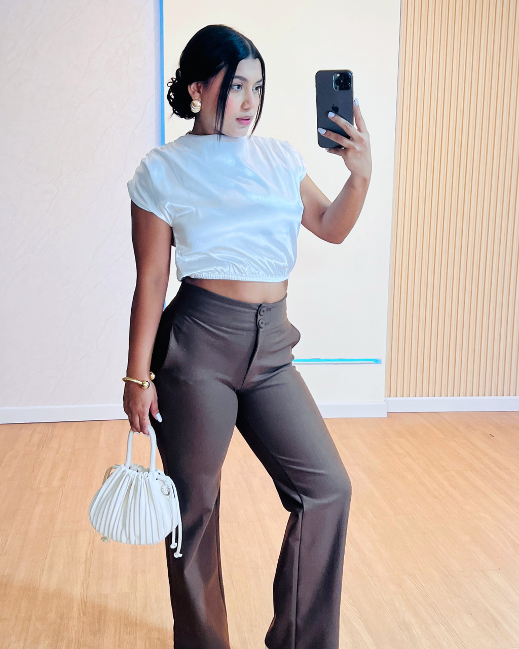 Pantalón Estefania Marrón