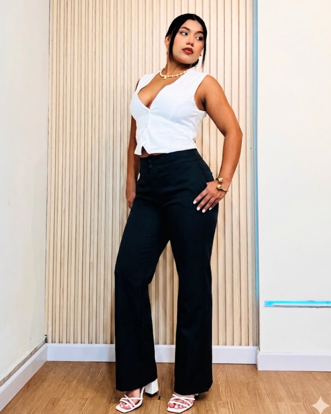 Pantalón Estefania Negro